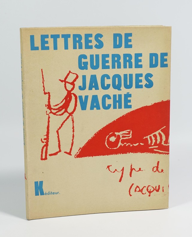 "Lettres de guerre de Jacques Vaché" K éditeur, 1949. 1/10 ex. vergé d