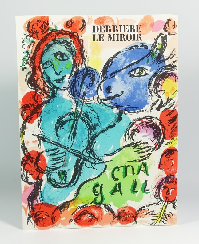 Derrière le miroir n°198, Marc Chagall Maeght éditeur, mai 1972. Avec 3 lithographies originales
