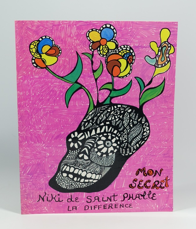 Niki de Saint Phalle Mon secret La Différence, 1994. In-4 broché, couverture illustrée, non paginé (38 p.) Edition originale.