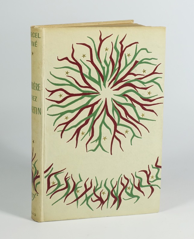 Marcel Aymé, "Derrière chez Martin" Gallimard, Nrf, 1949. Maquette de Paul Bonet,