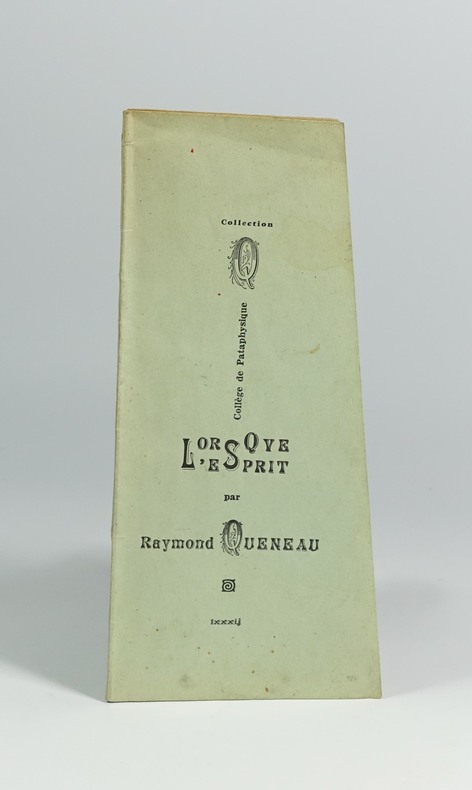 Raymond Queneau, "Lorsque l