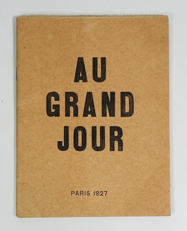 ‎Editions Surréalistes, Paris, 1927. EO