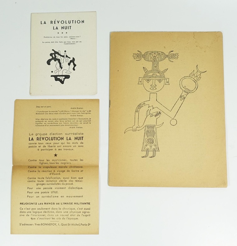 [Ces ouvrages ne sont plus disponibles] 1946.  EO. tirée à 500 exemplaires. Le premier cahier est 1/30 ex. de tête num.