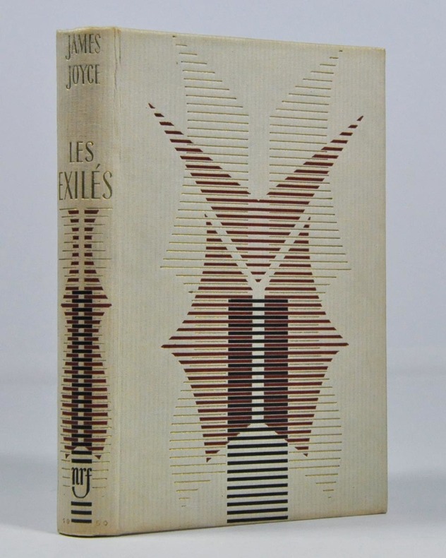 James JOYCE, "Les Exilés", en édition originale, reliée d