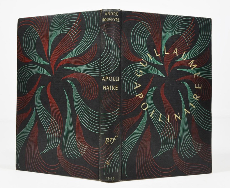 André Rouveyre, "Guillaume Apollinaire"; Gallimard, 1945. Relié d