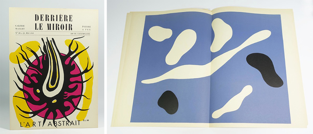 LEGER Fernand - ARP Hans - SEUPHOR Michel - CASSOU Jean - LAUGIER Henri DERRIÈRE LE MIROIR N°20-21 "L