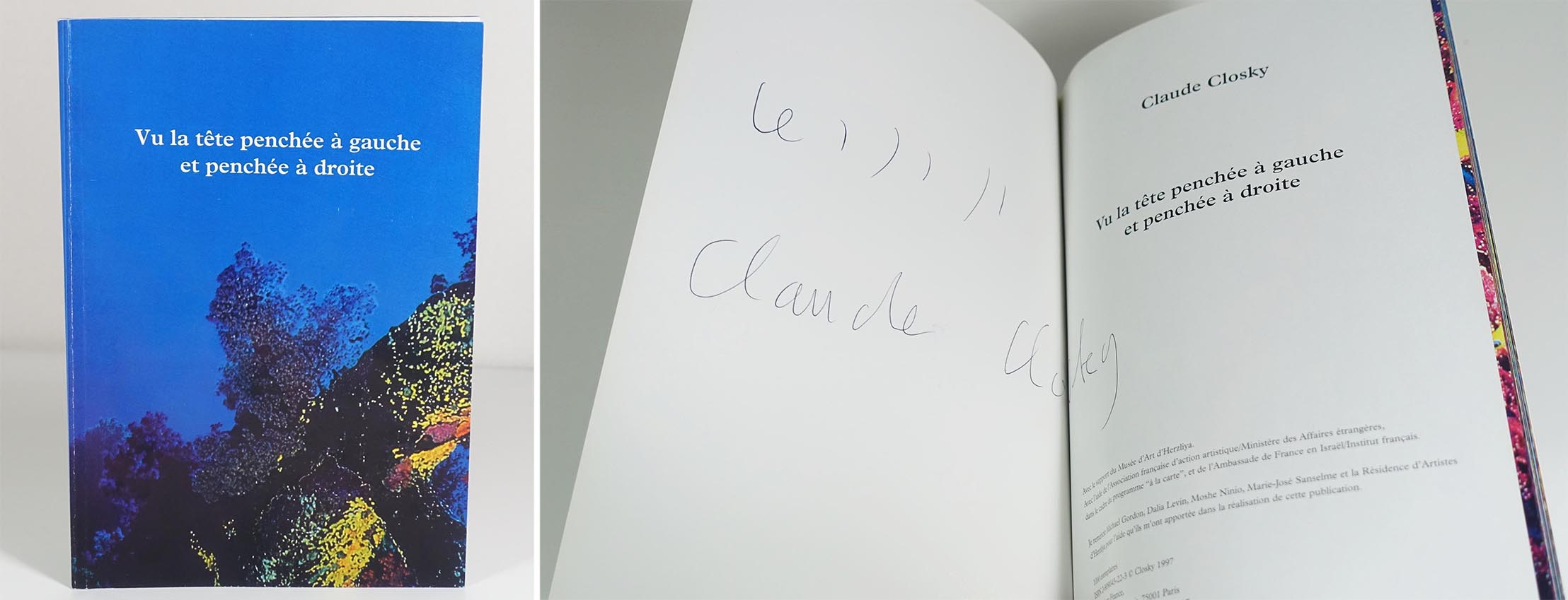 CLOSKY Claude Vu la tête penchée à gauche et penchée à droite Musée d