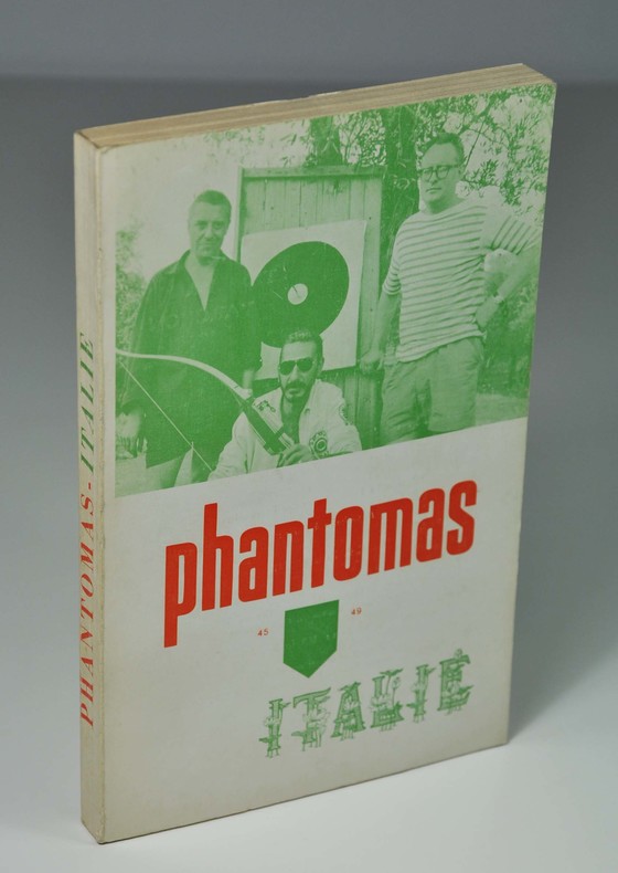 (Collectif) KOENIG Théodore (Revue) Phantomas 45 - 49, juin 1964 "Italie" Imprimerie H. Kumps, Bruxelles, 1964. In-8 broché, couverture illustrée, 184 p. Riche iconographie en n&b.
