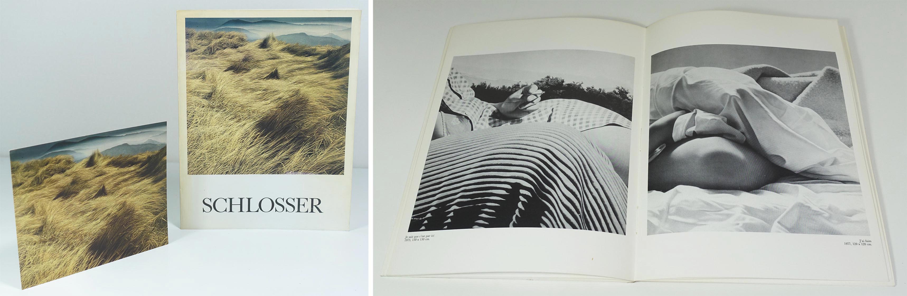 TROCHE Michel SCHLOSSER (Du 25 avril au 30 mai 1981) Galerie Beaubourg, 1981. Plaquette brochée, couverture illustrée, 270 X 210 mm, non paginé. Nombreuses reproduction en noir et couleurs. Portrait photographique de l