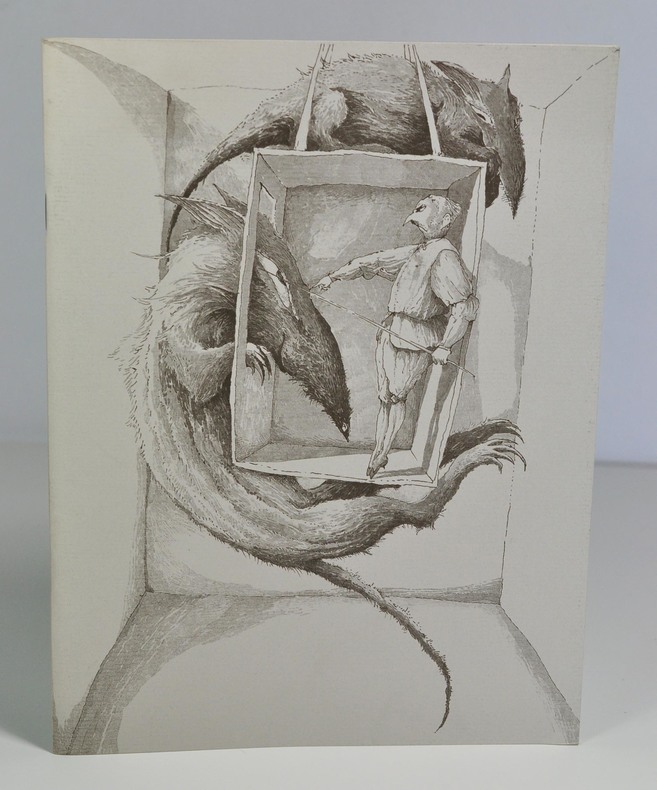 DESMAZIERES Erik Erik Desmazières, dessins 1972 - 1996 Arsène Bonafous-Murat, 1996. Plaquette agrafée