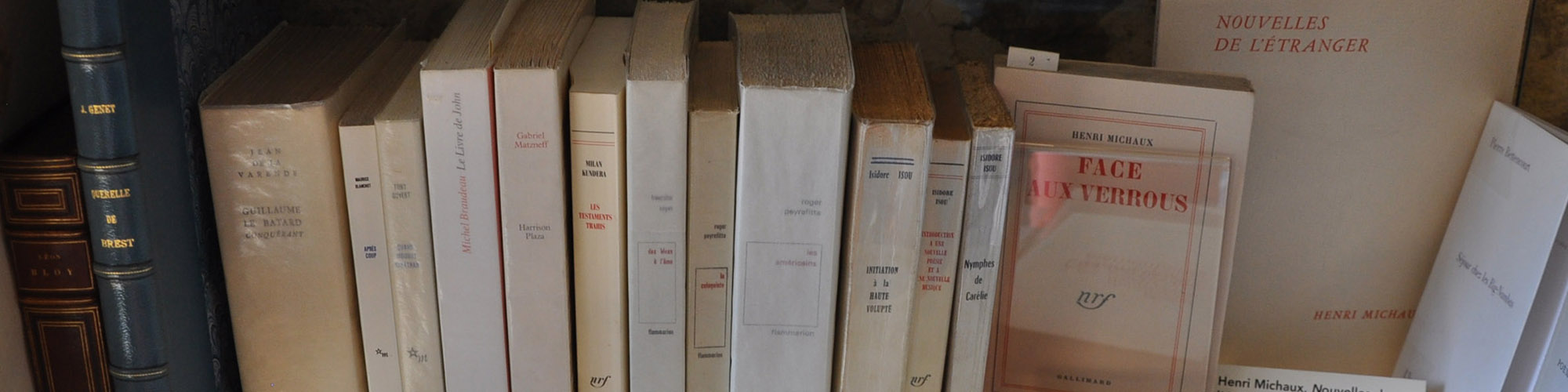 Grands papiers, éditions originales, librairie L