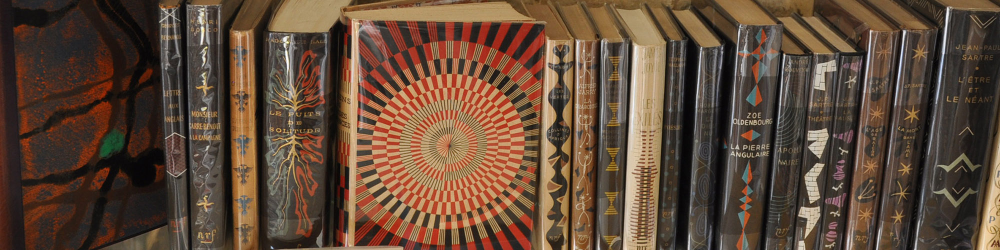Cartonnages Bonet, Prassinos et Duhamel à la librairie L
